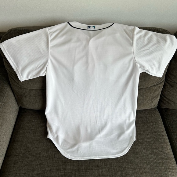 Nike Authentic Seattle Mariners MLB Baseball White Jersey Men’s Sz: M - Picture 5 of 5